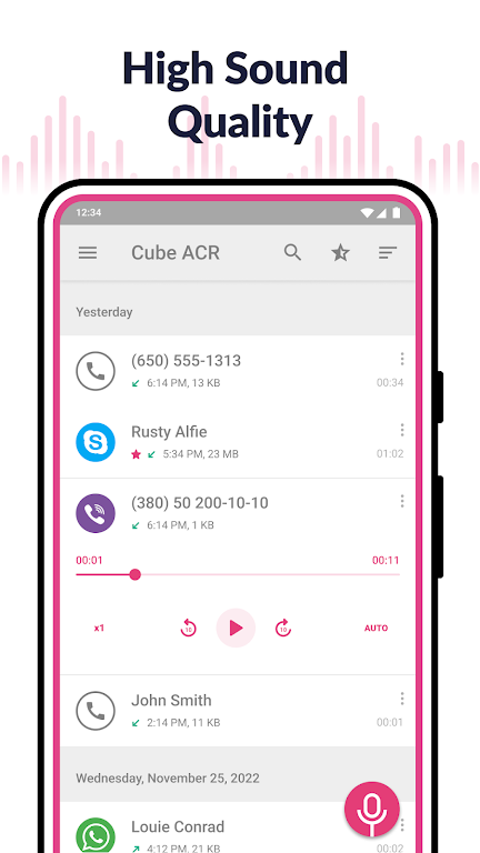 Call Recorder Cube Acr App