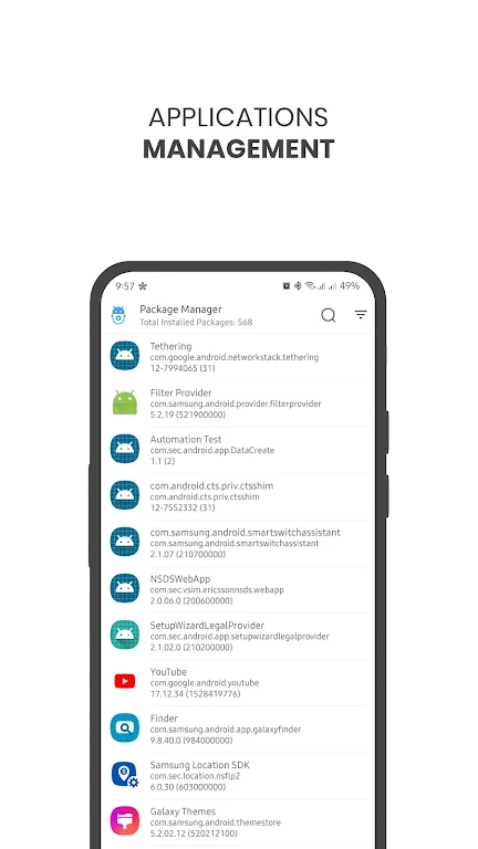 Package Manager Android