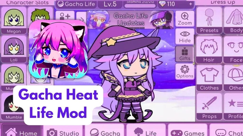 Gacha Heat Life Mod