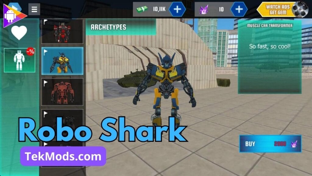 Robot Shark