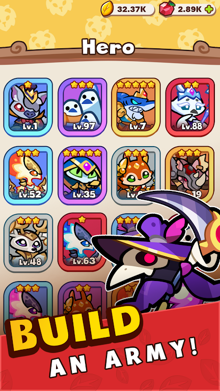 Tiny Animal War Idle AFK RPG Apk Android