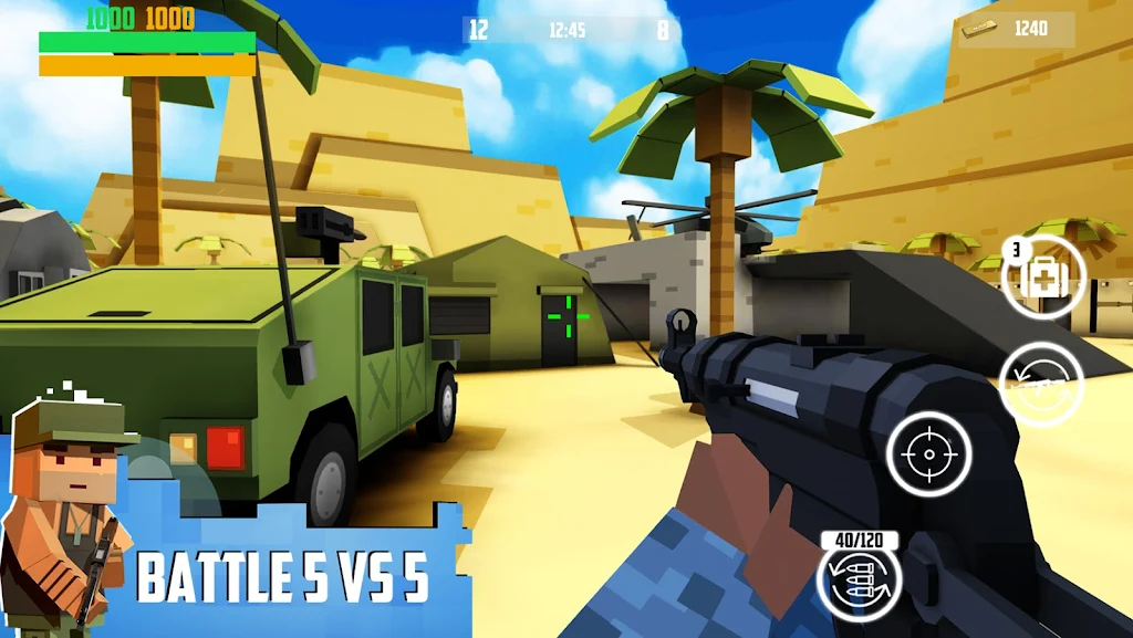 Block Gun 3d Fps Shooter Pvp Mod Apk