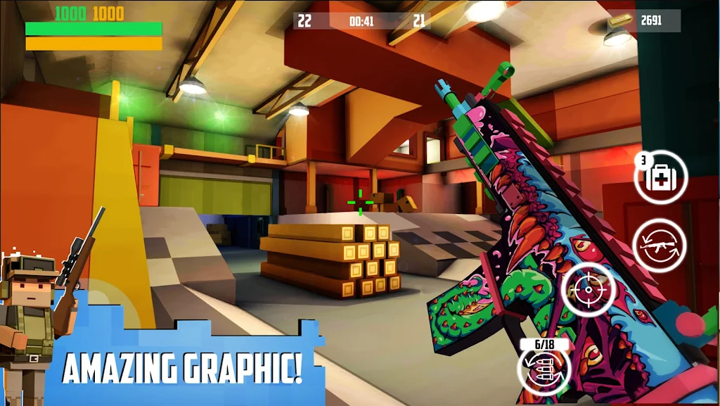 Block Gun 3d Fps Shooter Pvp Mod