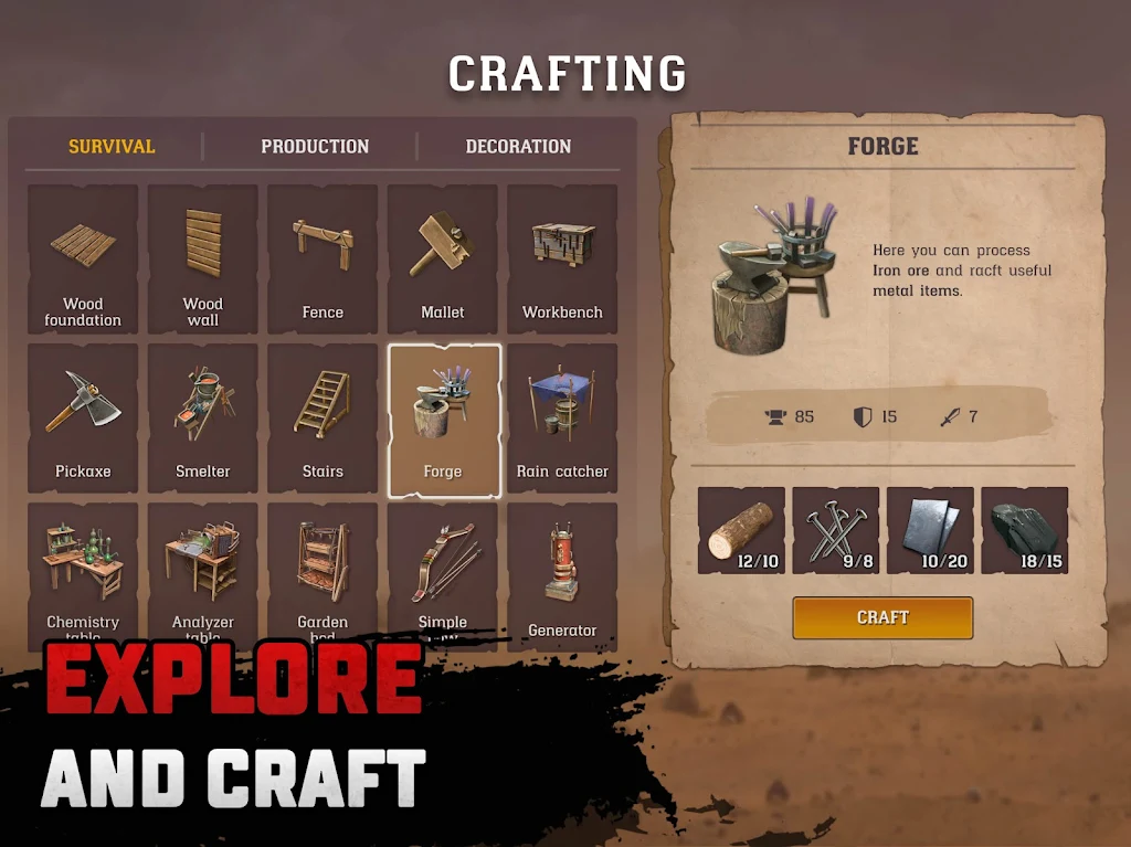 Raft Survival Desert Nomad Apk