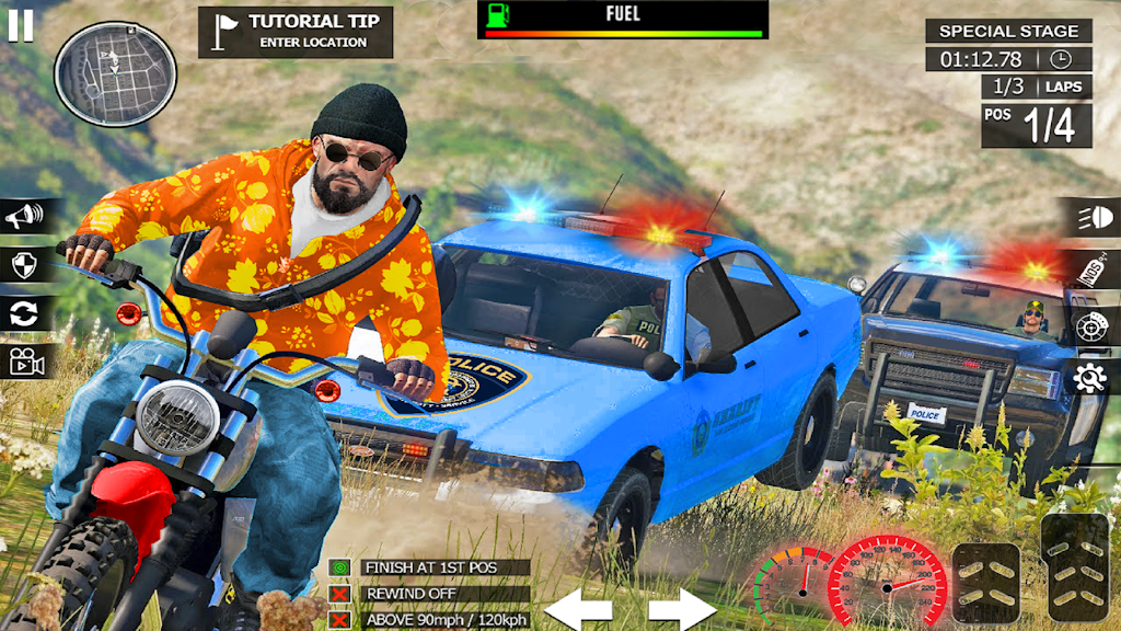 US police Cars Transport truck Android