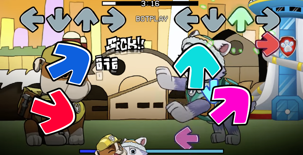 Baixar Pups Patrol of FNF Paw Mod