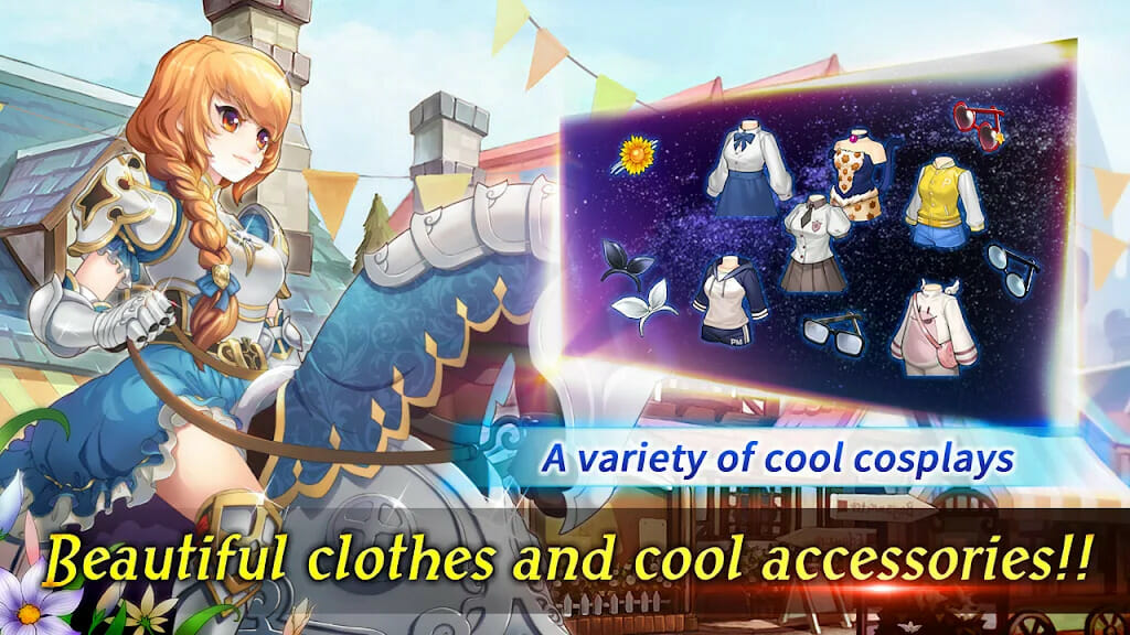 Download Queen's Knights - Slash IDLE Mod Apk