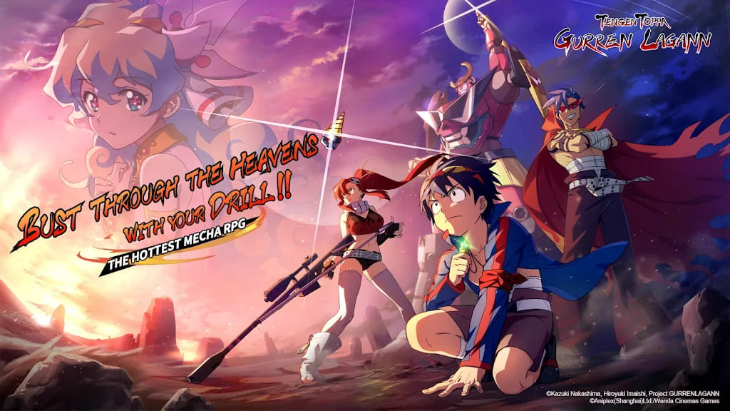 Baixar Tengen Toppa Gurren Lagann EN Apk Mod