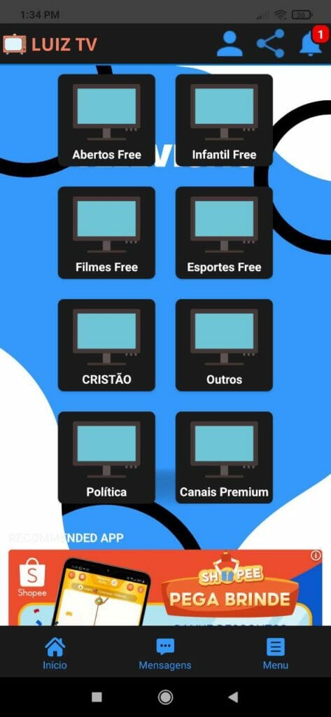 LUIZ TV Apk Download