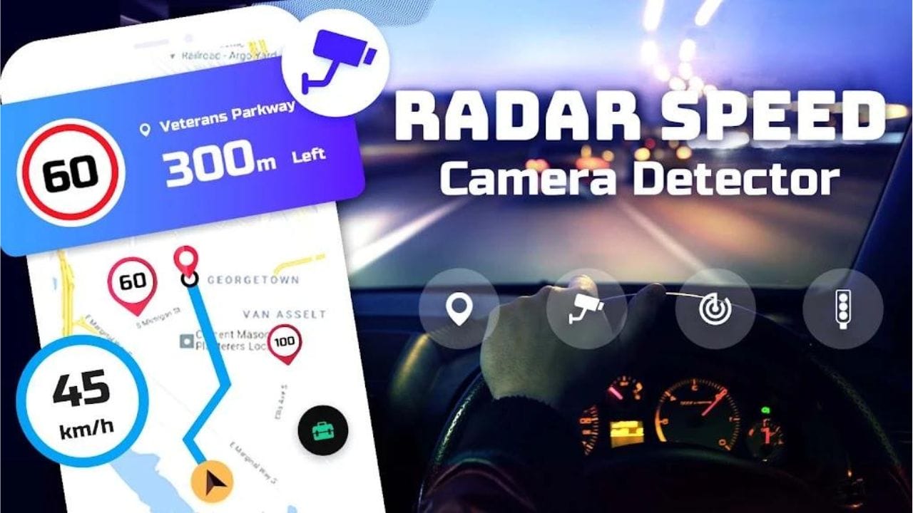 Radar Detector de câmera