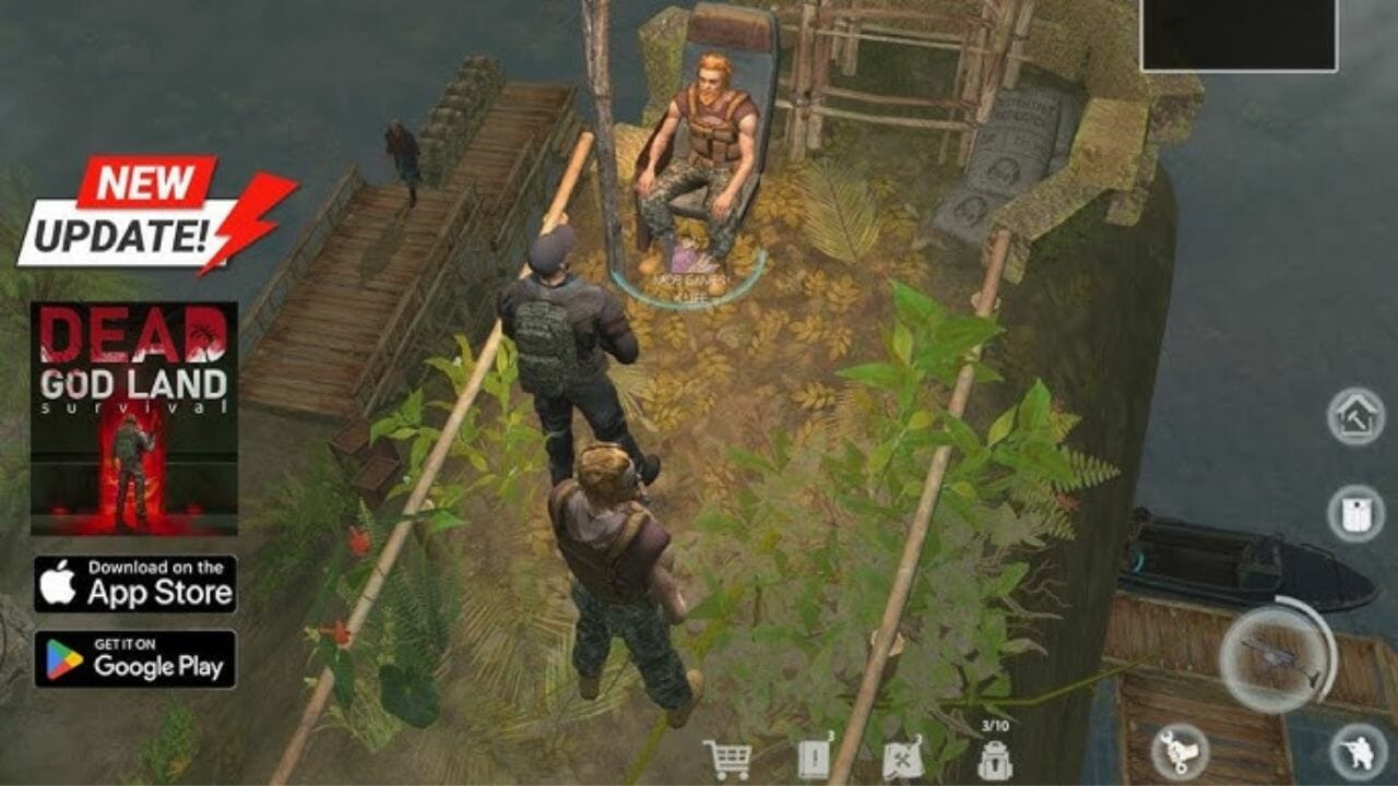 Dead God Land: Zombie Games 3D