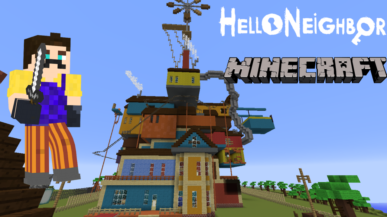Map Hello Neighbor For MCPE