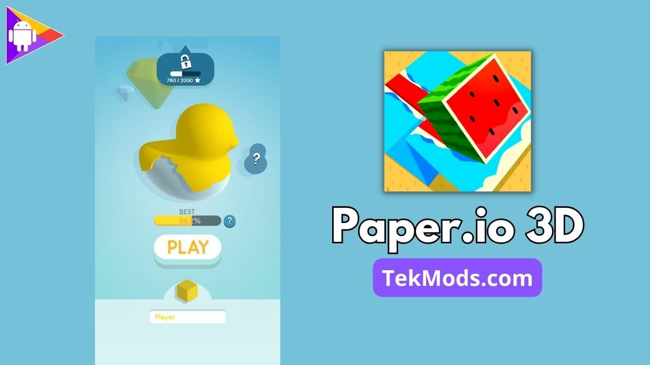 Paper.io 3D v3.1.0 MOD APK (Mega Menu) Download