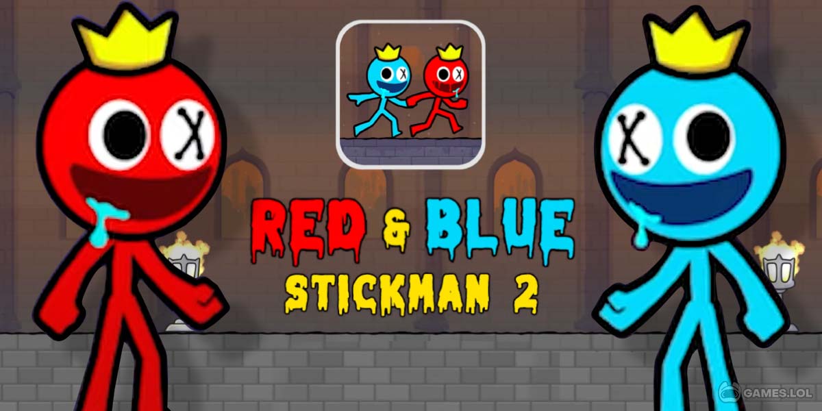 Red and Blue Stickman 2