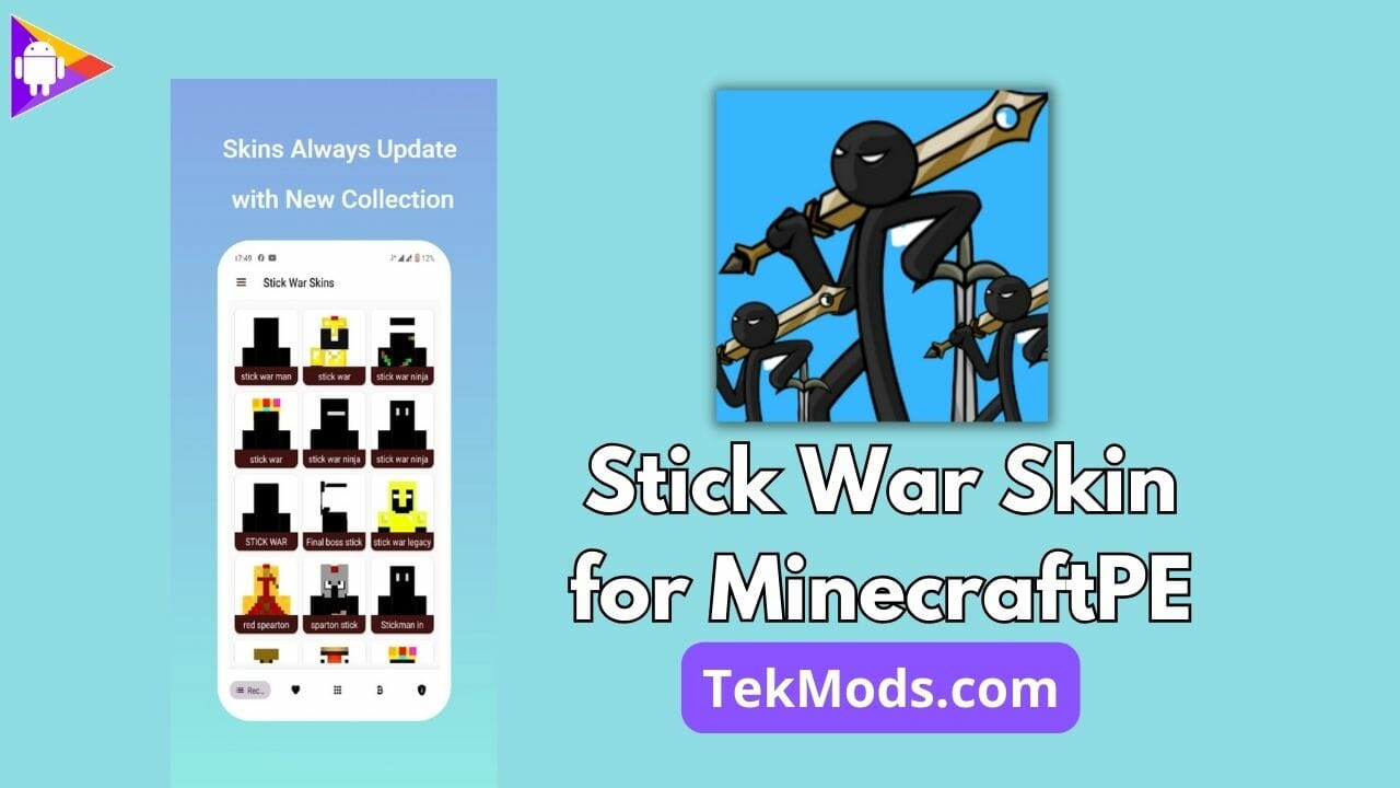 Stick War Skin for MinecraftPE