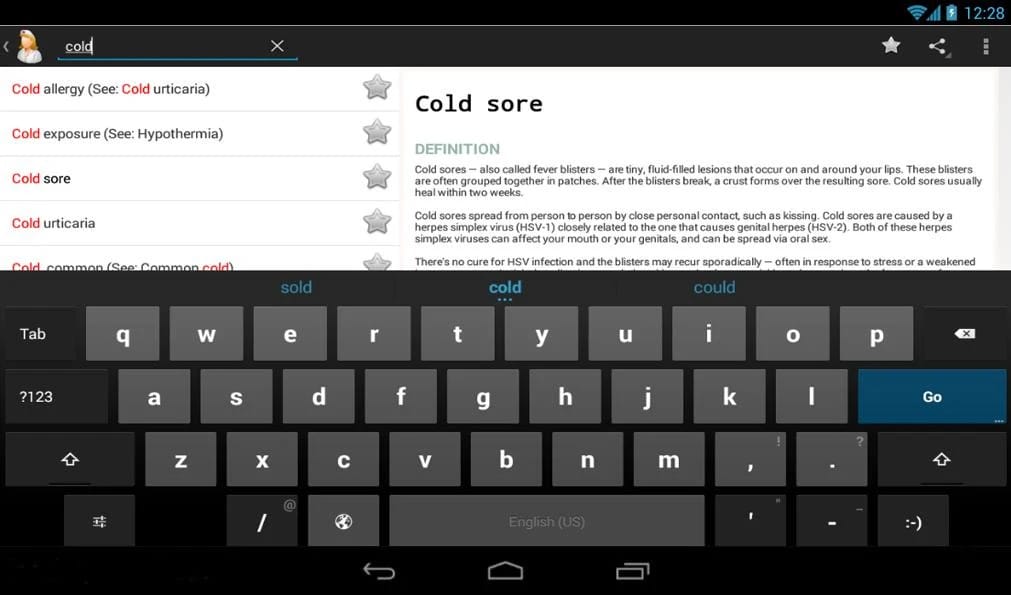 Disease Dictionary Apk