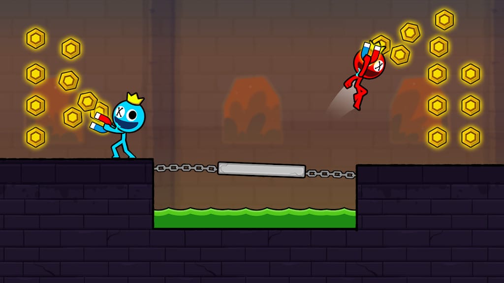 Red And Blue Stickman 2 Mod Apk