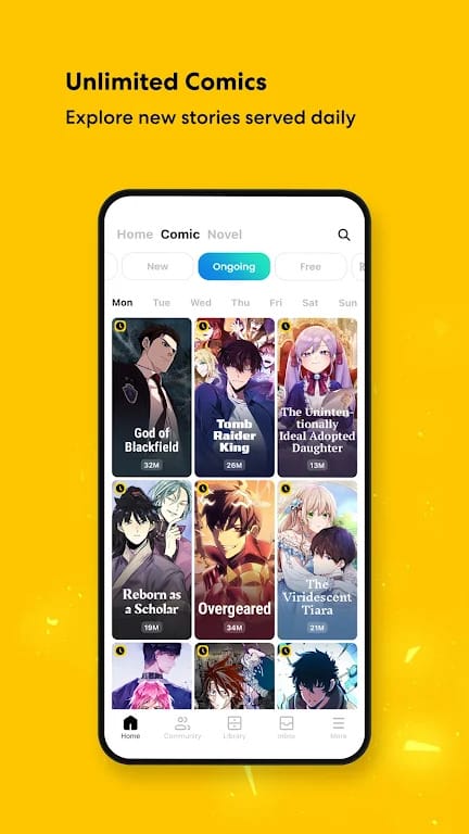 Tapas Comics and Novels App