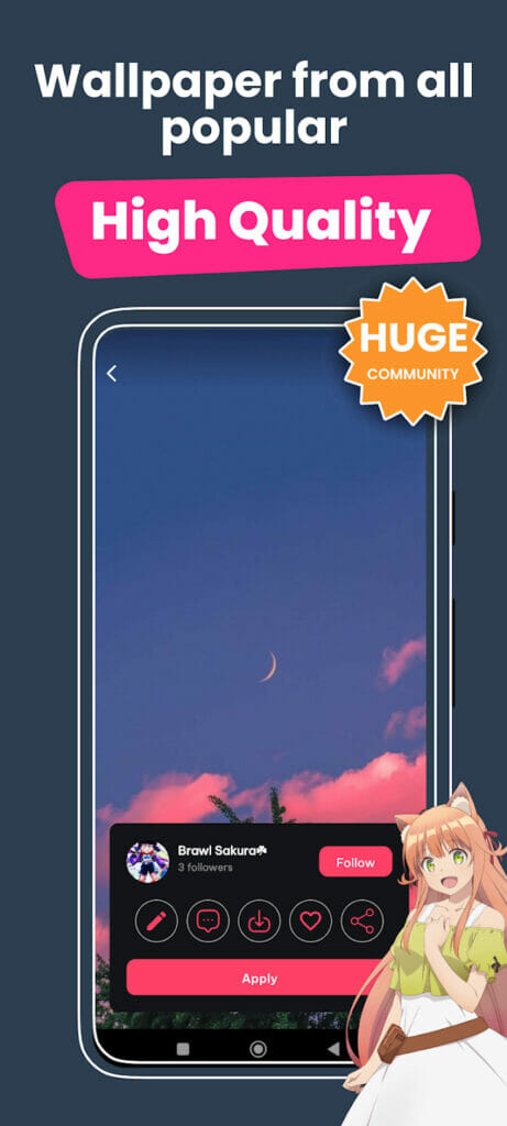 Mod Apk +9000000 Anime Live Wallpapers
