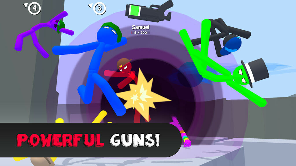 Stickgrounds.io Rampage Wars Mod Apk