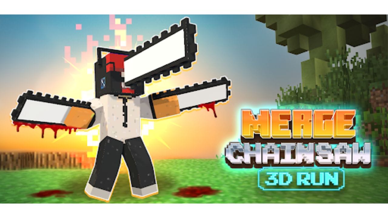 Merge Chain Saw 3D Run