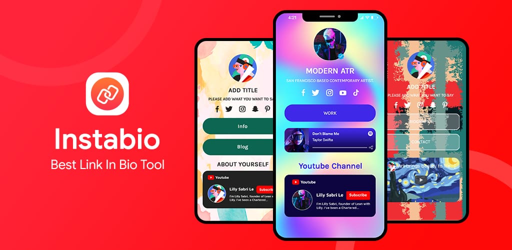 Linkbio – Link in bio tree App