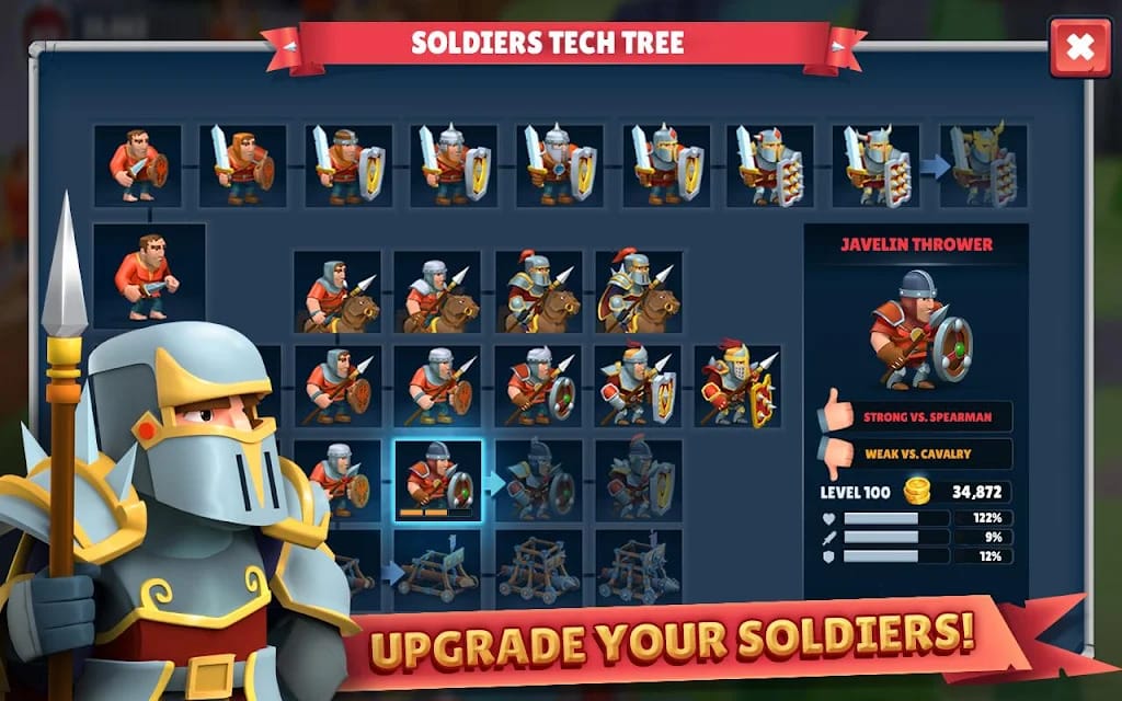 Game Of Warriors Mod Apk Unlimited Diamond