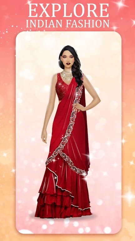 Indian Fashion Dressup Stylist Apk