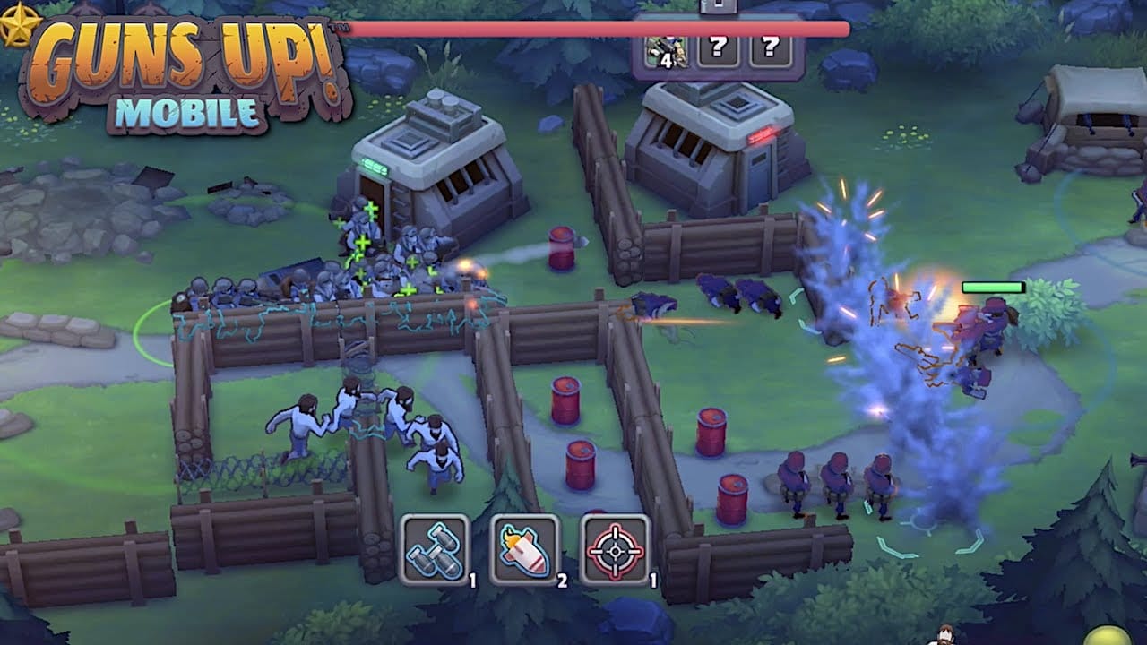 GUNS UP! Mobile War Strategy