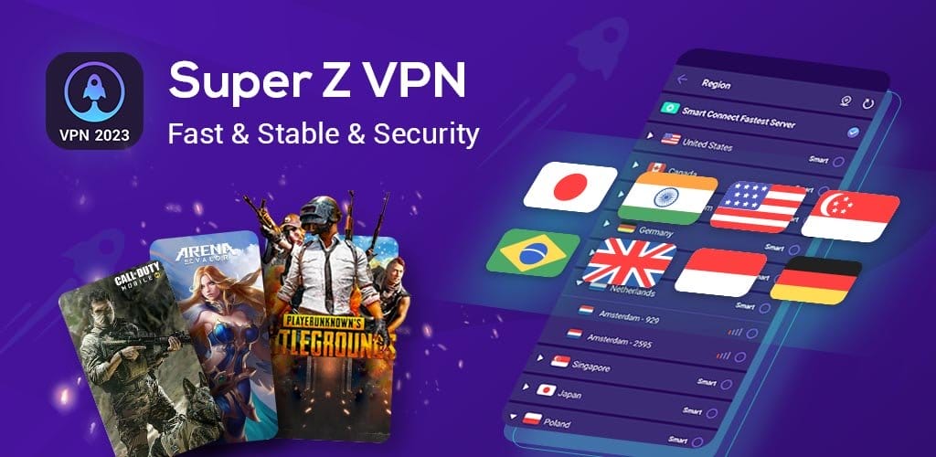 Super Z-VPN – Worldwide Proxy