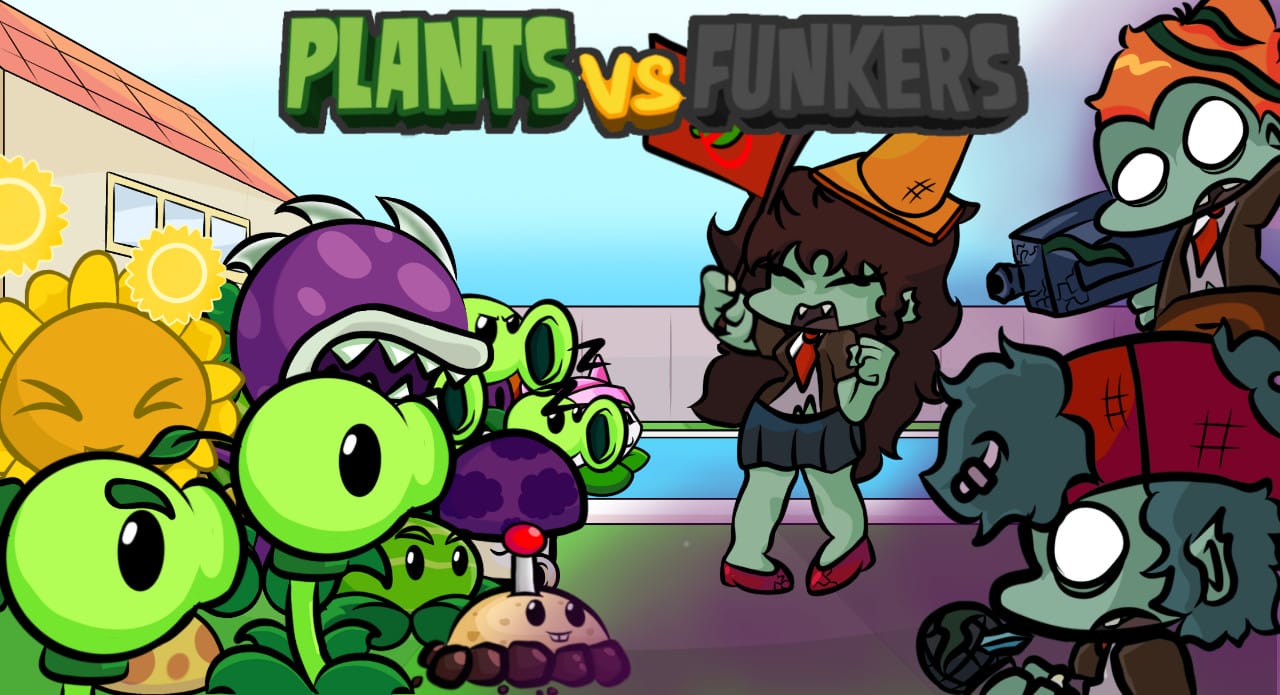 FNF Plants Vs Rap Funkers Mod