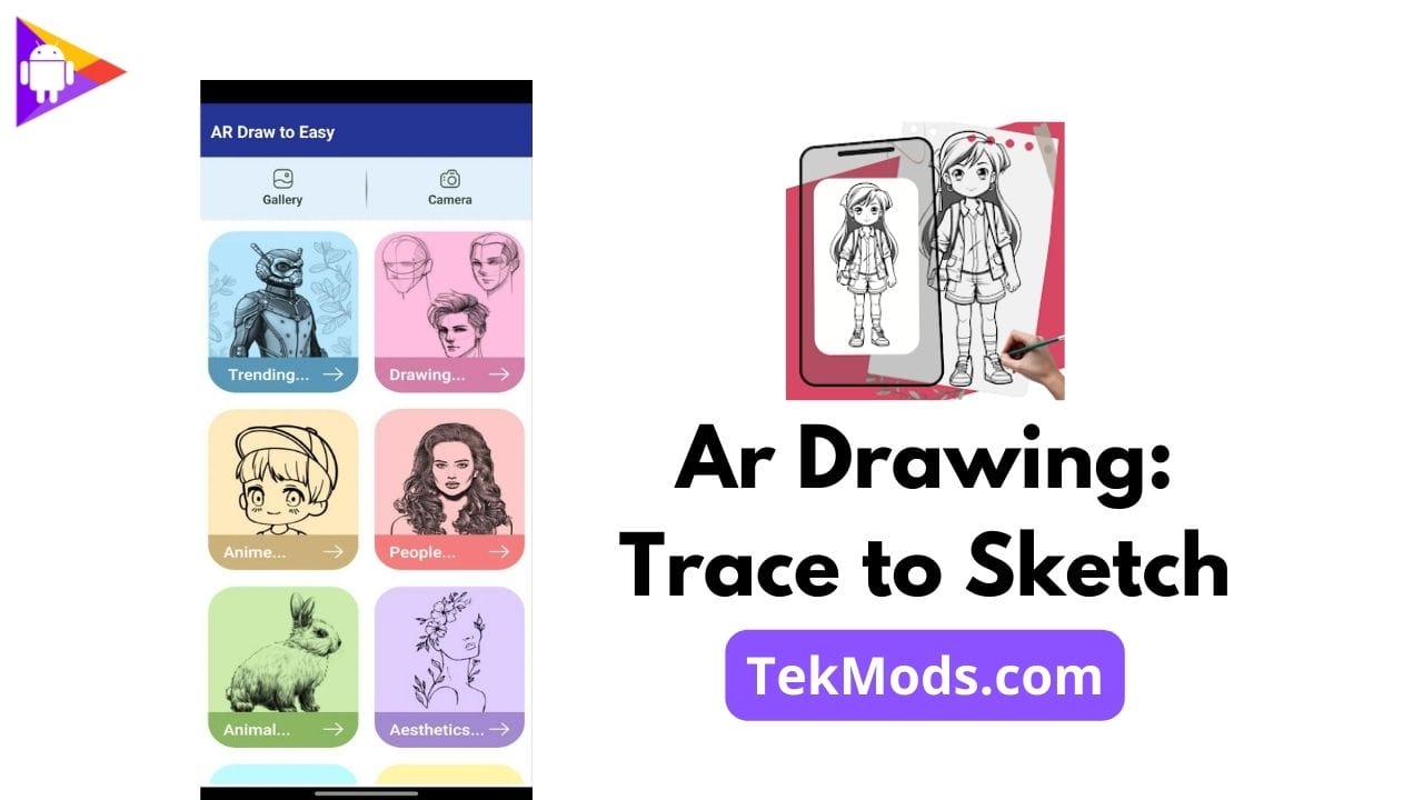 Ar Drawing: Trace To Sketch