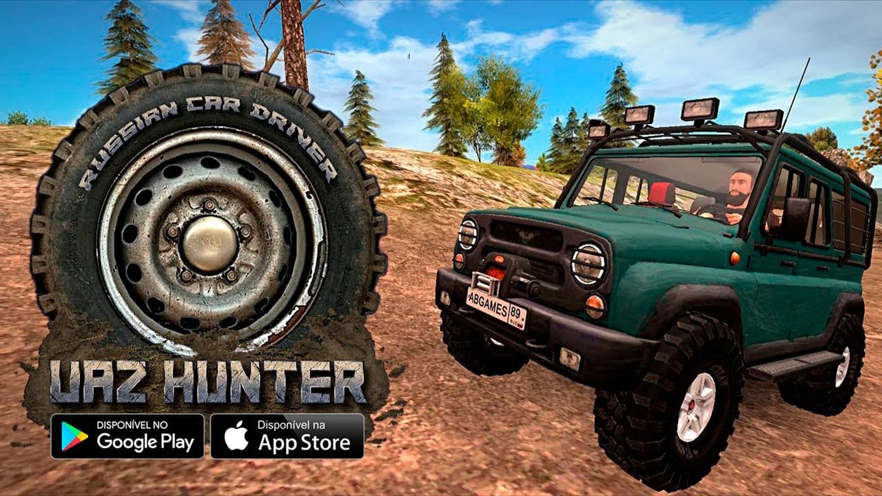 Russian Car Driver UAZ HUNTER