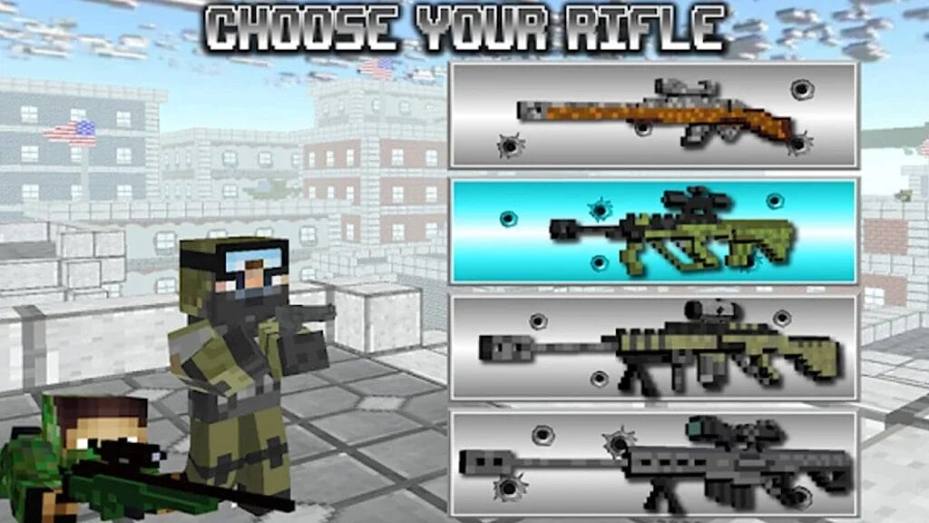 American Block Sniper Survival Unlimited Money