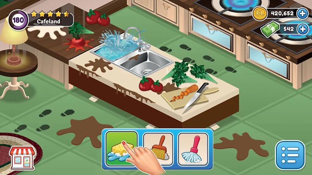 Baixar Cafeland Mod Apk