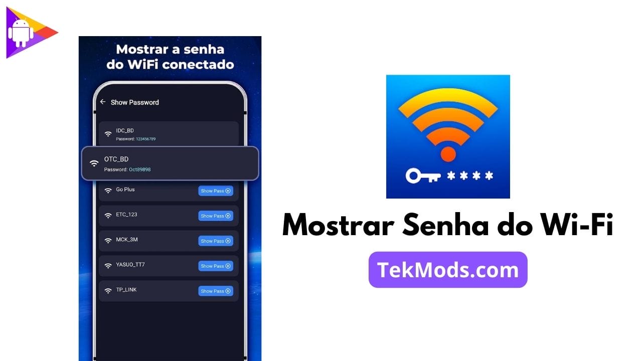 Mostrar Senha do Wi-Fi