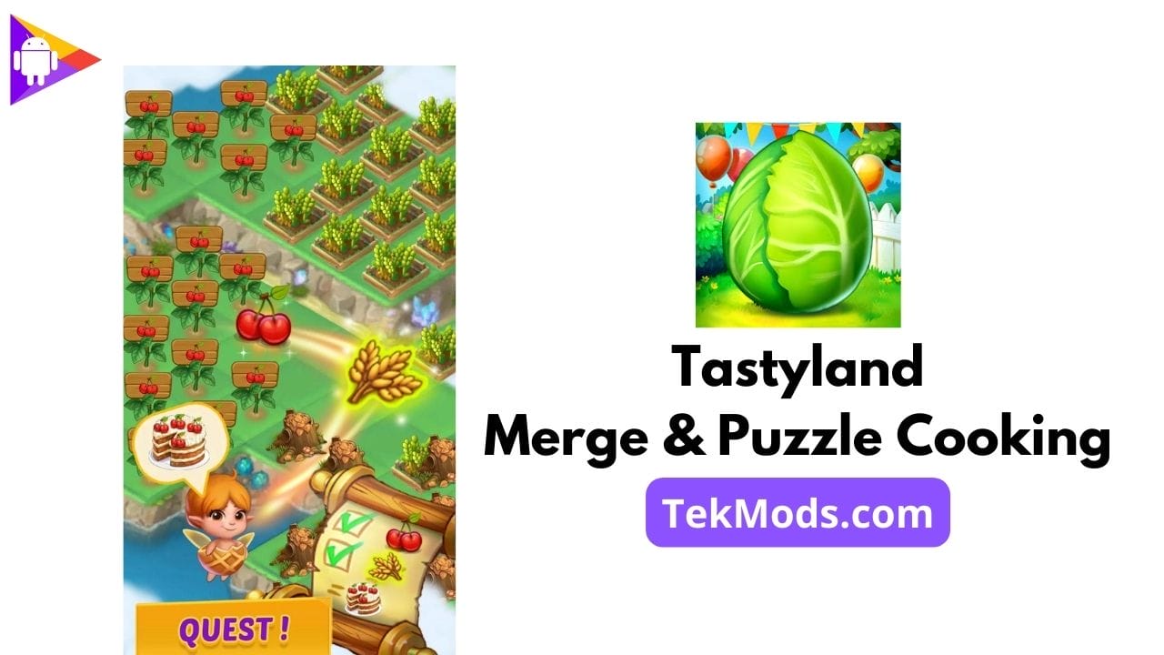 Tastyland – Merge & Puzzle Cooking