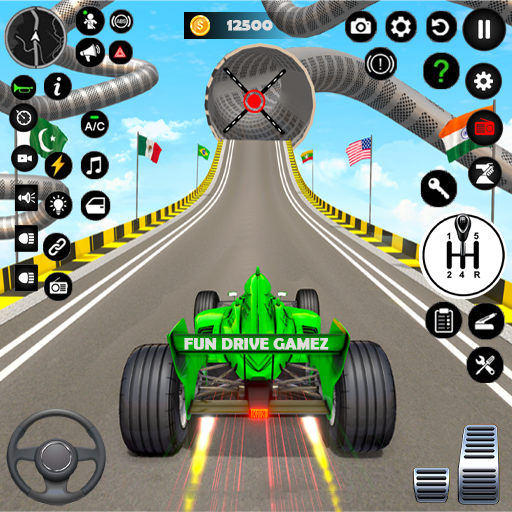 Formula Car Stunt Racing Game