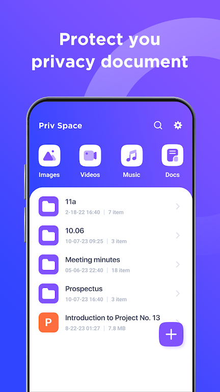 Android Priv Space