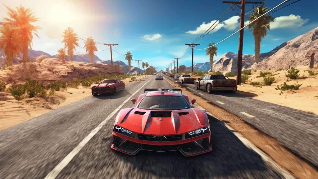 Apk Mod Fast Car Driving Street City