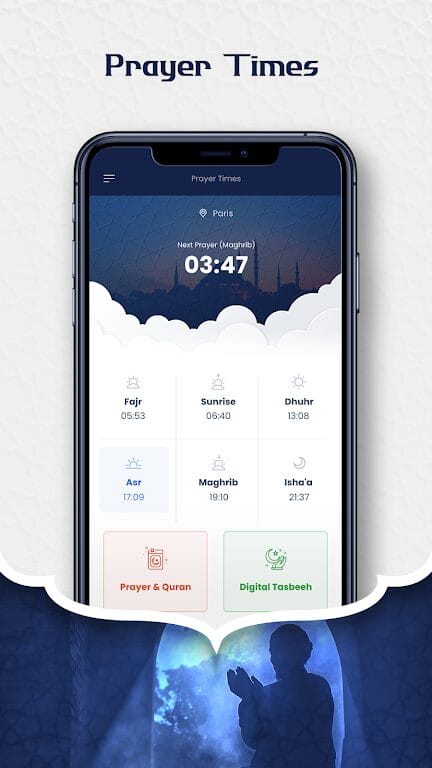 Android Prayer Time Azan Qibla Quran
