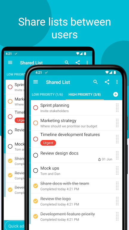 Tasks To do List App