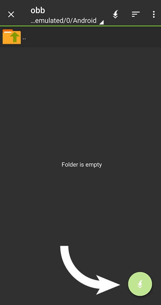 colando pasta no obb