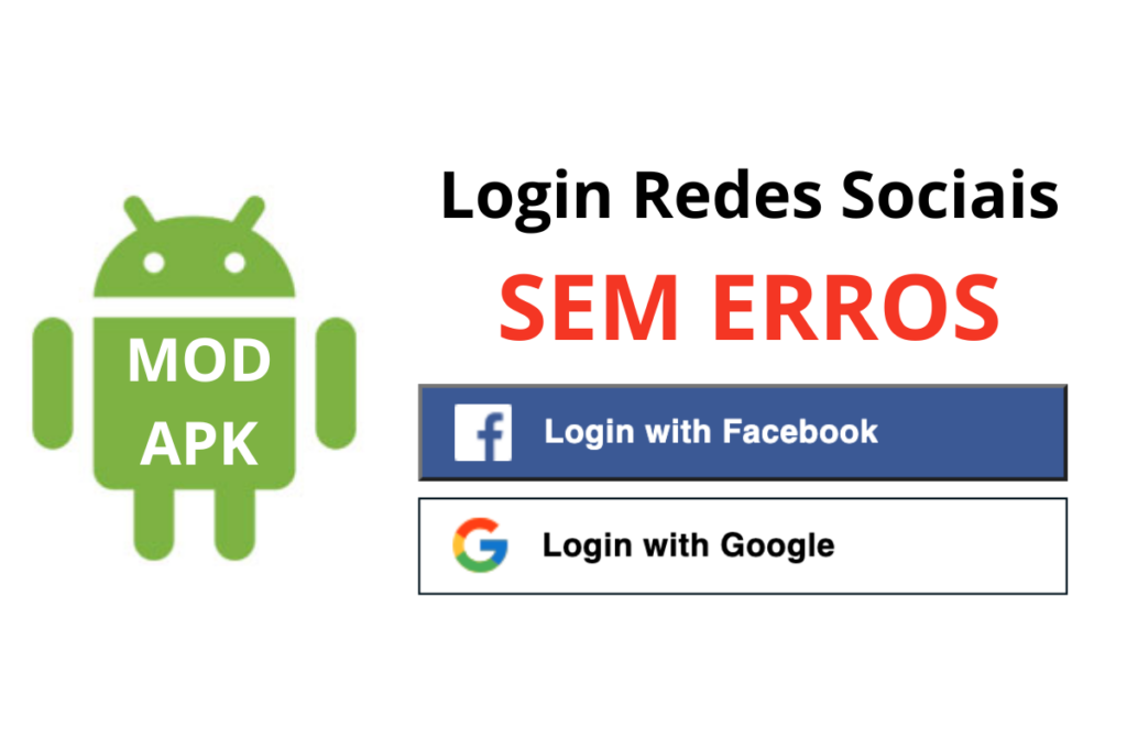 Como resolver o problema de login de contas do Facebook e Google em MOD APK?