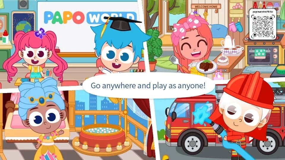 Papo Town World Apk
