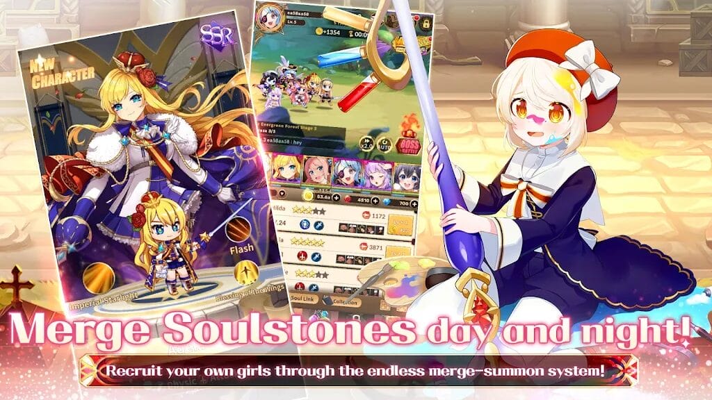 Merge Girls Idle RPG Mod Apk 2023