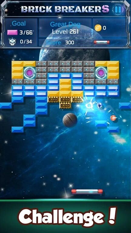 Apk Mod Brick Breaker Space Outlaw