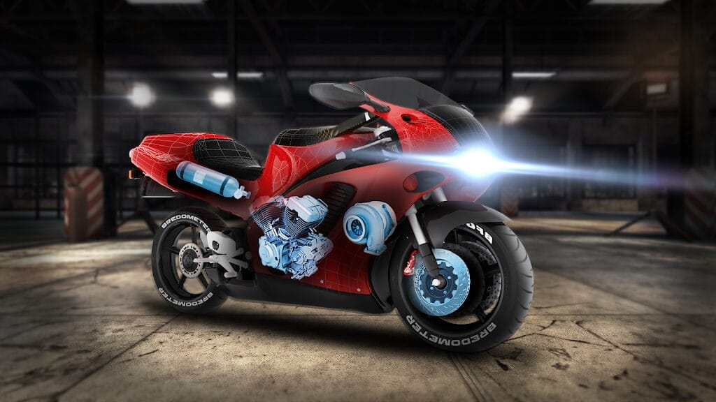 Motorbike Drag Racing Game Mod