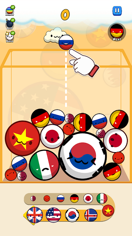 Apk Mod Country Ball Mix Ball Drop