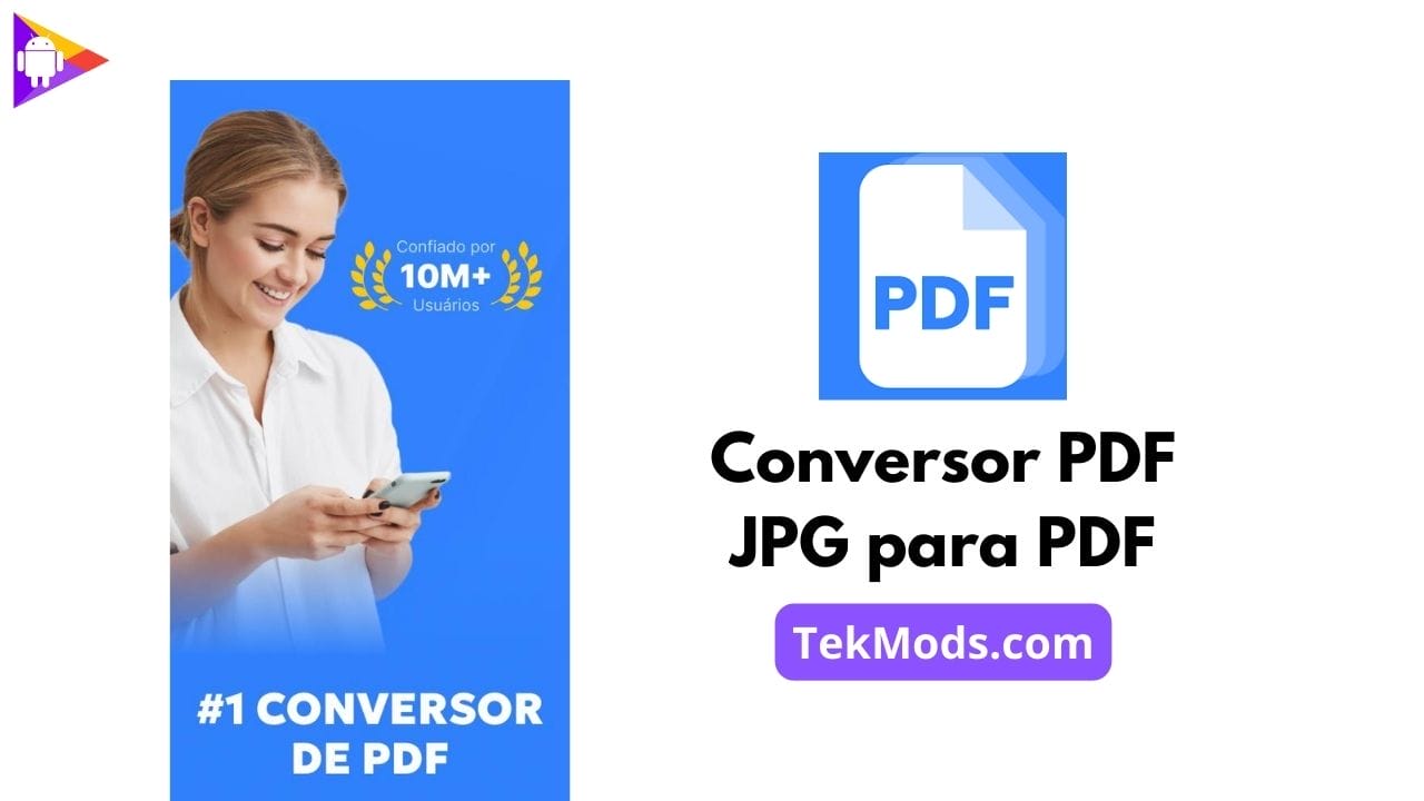 Conversor PDF - JPG para PDF